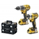 DEWALT DCK267D2T Kit trapano a percussione 18V 2Ah XR litio + Avvitatore impulsi 1/4" 18V